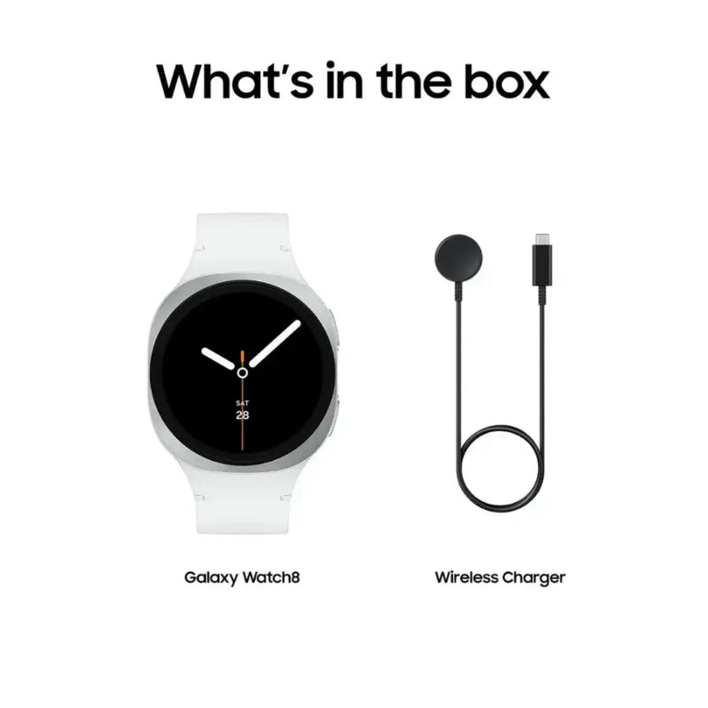 Samsung Galaxy Watch8 Aluminum Case Smartwatch with Sport Band - Bluetooth