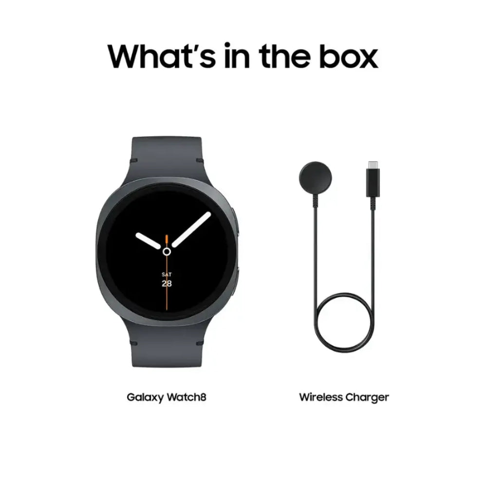 Samsung Galaxy Watch8 Aluminum Case Smartwatch with Sport Band - Bluetooth
