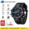 Disney Licensed Mens Student Electronic Watch Alarm Stopwatch EL Backlight Sports Wristwatch Gift for Boys