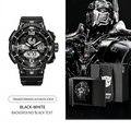 ZGO x Transformers Officially Licensed Dual‑Analog‑Digital Sports Watch, 50M Water Resistant Boys Wrist Watch with Stopwatch Alarm Luminous Hands, Gift‑Box Included