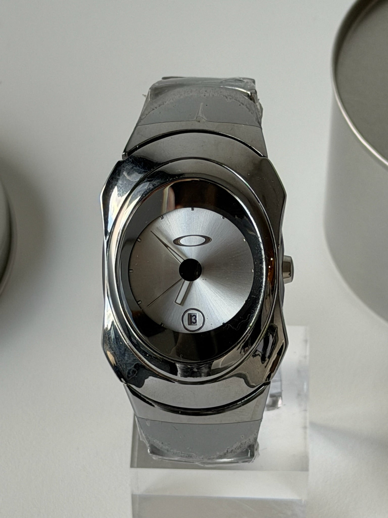Oakley Time Bomb Style Watch – Arctic White