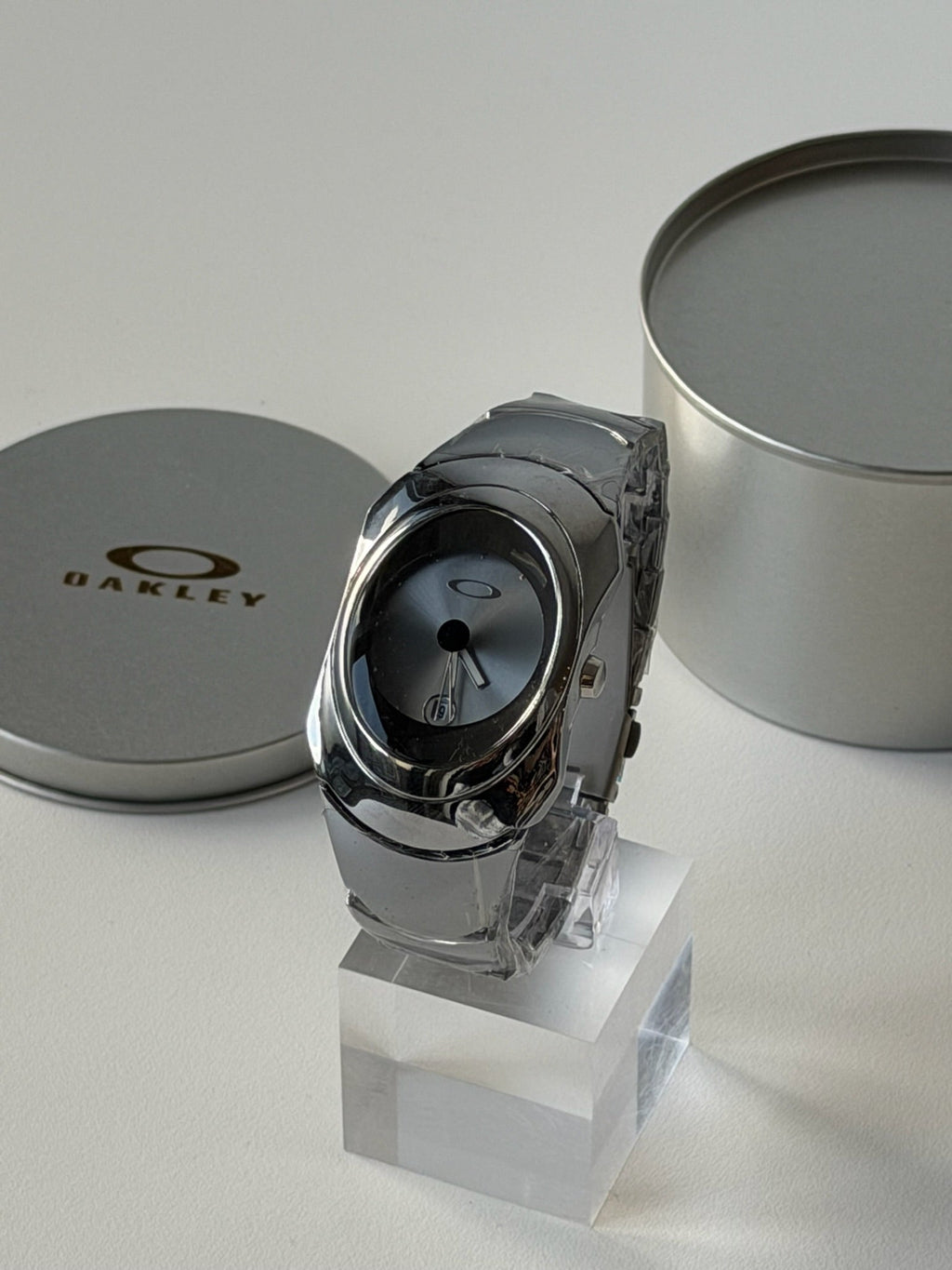 Oakley Time Bomb Style Watch – Stealth Grey