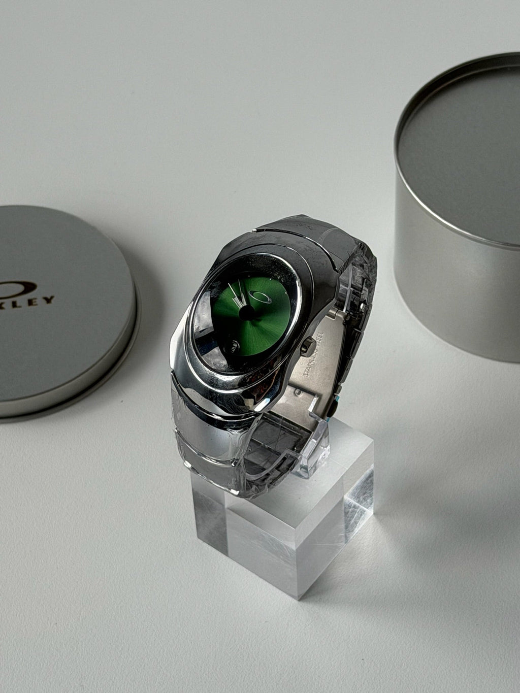 Oakley Time Bomb Style Watch – Emerald Green