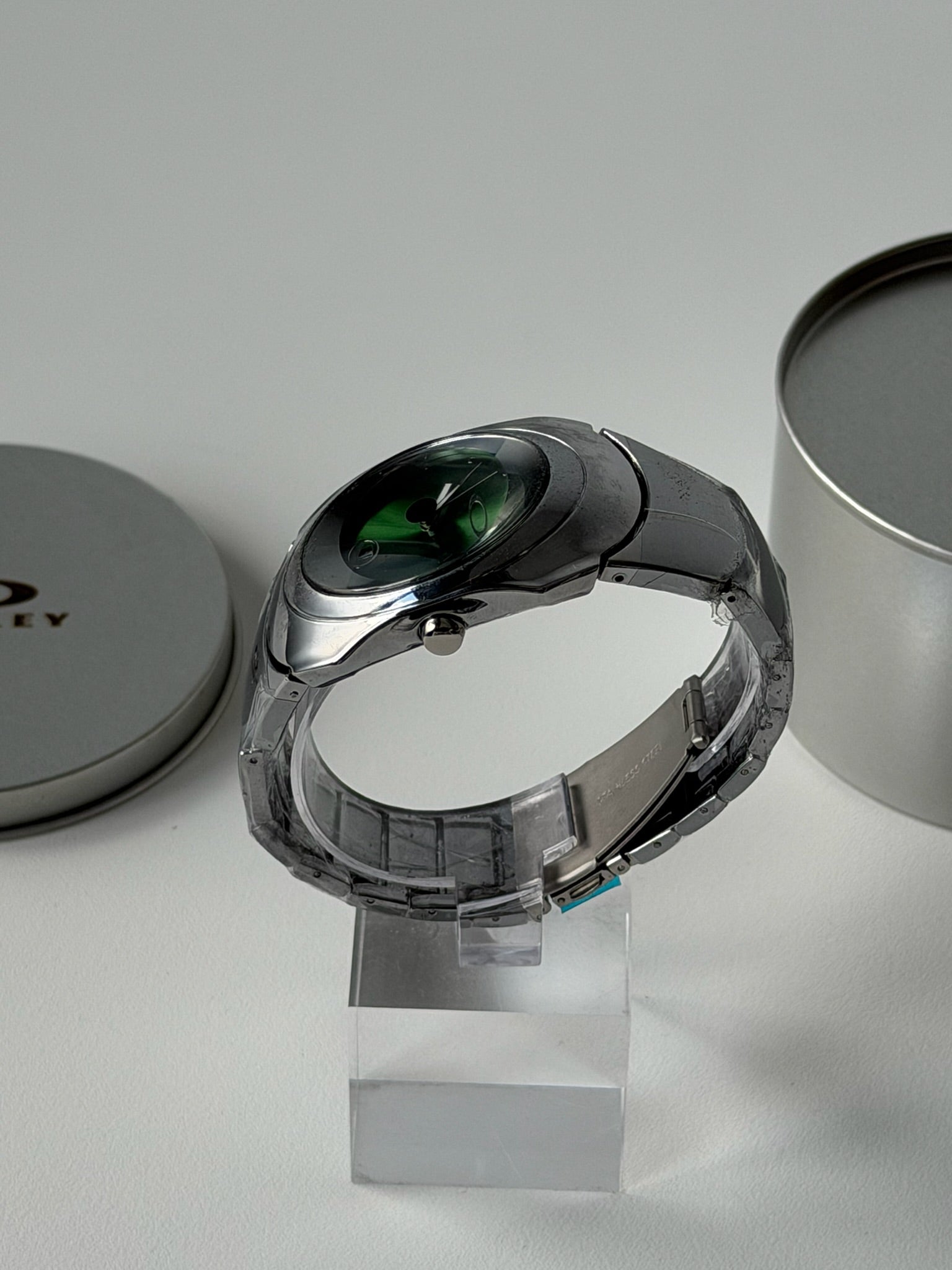 Oakley Time Bomb Style Watch – Emerald Green
