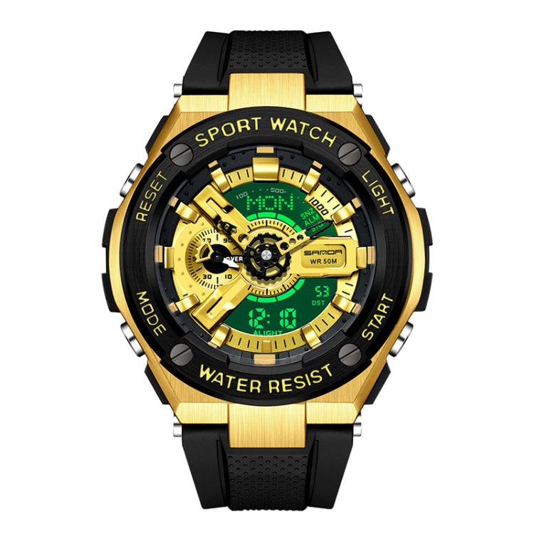 SANDA 3170 Men Luminous Waterproof Sports Watch