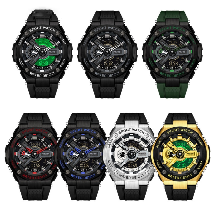 SANDA 3170 Men Luminous Waterproof Sports Watch