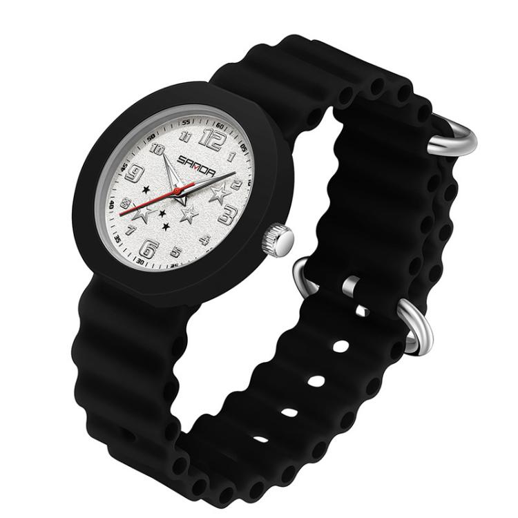 SANDA 9123 3ATM Water-Resistant Luminous Stylish Student Watch