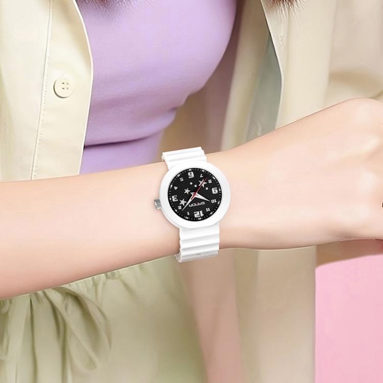 SANDA 9123 3ATM Water-Resistant Luminous Stylish Student Watch