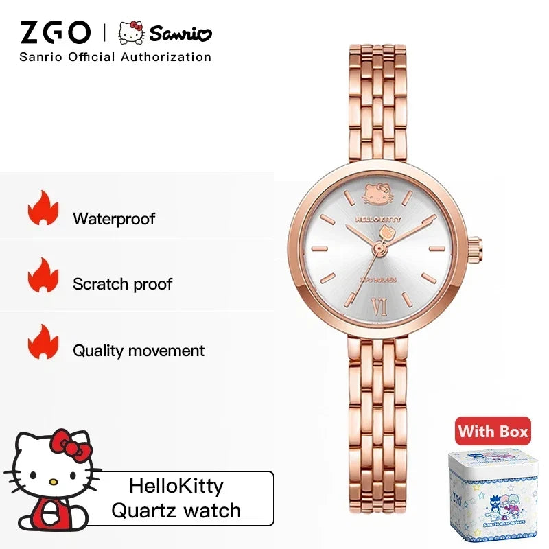 ZGO X Sanrio  Watch For Women Minority Light Luxury Waterproof