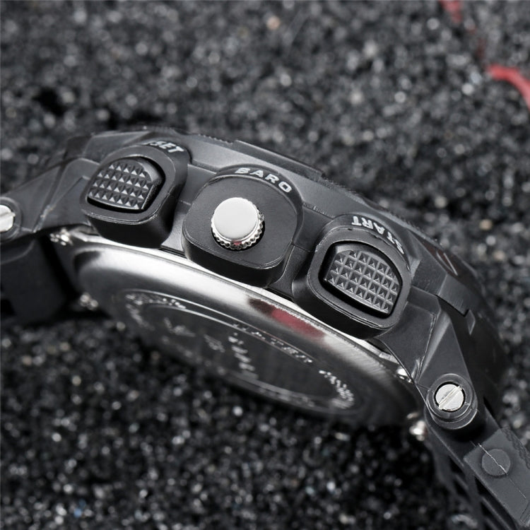 SANDA 775 Watch Male Electronic Watch Adult Middle School Students Youth Multi Functional Sports Water Proof Trend Double Watch