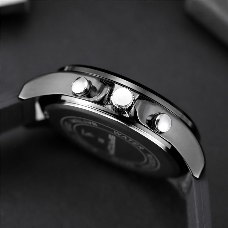 SANDA 793 large Dial Tide Watch Student Fashion Trend Multi Function Double Glow Waterproof Electronic Watch