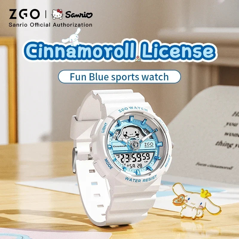 ZGO X Sanrio Cinnamoroll Electronic Watch for girls