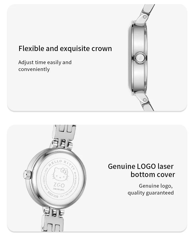 ZGO X Sanrio  Watch For Women Minority Light Luxury Waterproof