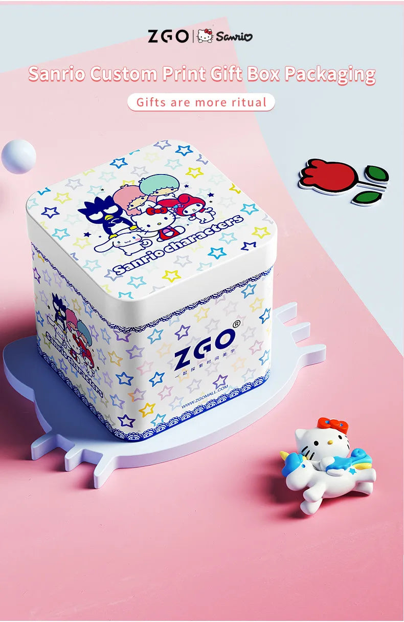 ZGO x Sanrio Hello Kitty Women's Watches Electronic Watch Sports Wristwatch Waterproof