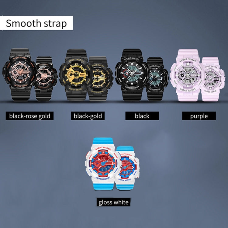 SANDA Outdoor Leisure Waterproof Multifunctional Luminous Electronic Watch