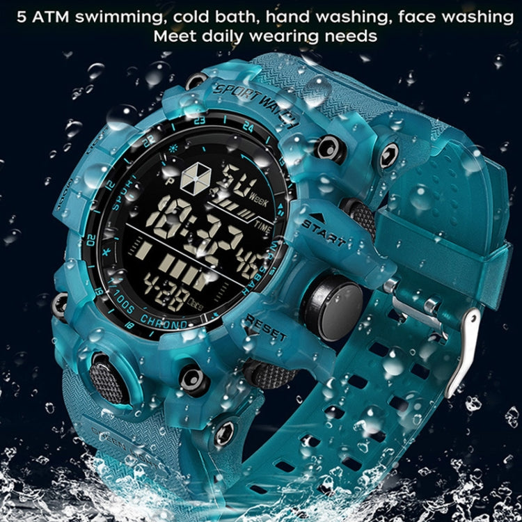 SANDA Outdoor Sports Watch Simple Multifunction Electronic Watch