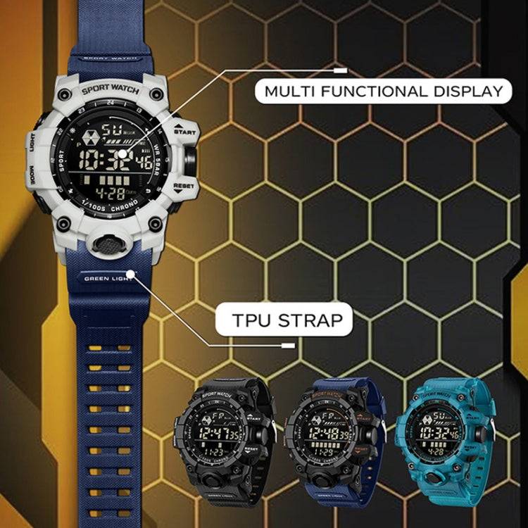 SANDA Outdoor Sports Watch Simple Multifunction Electronic Watch
