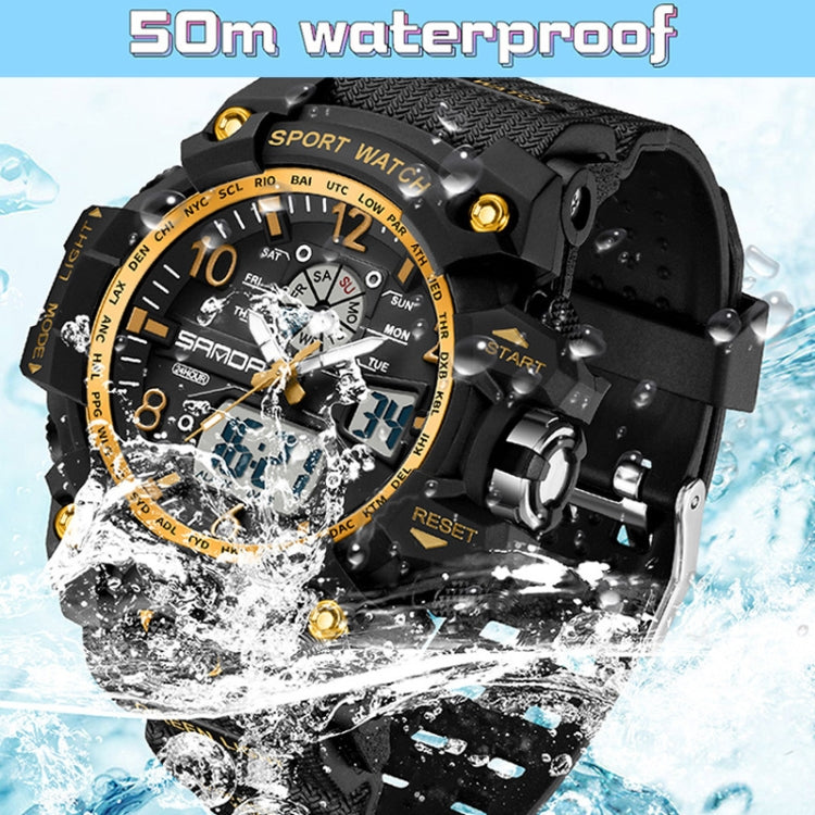SANDA Couple Electronic Watch Women Personalised Luminous Wristwatch