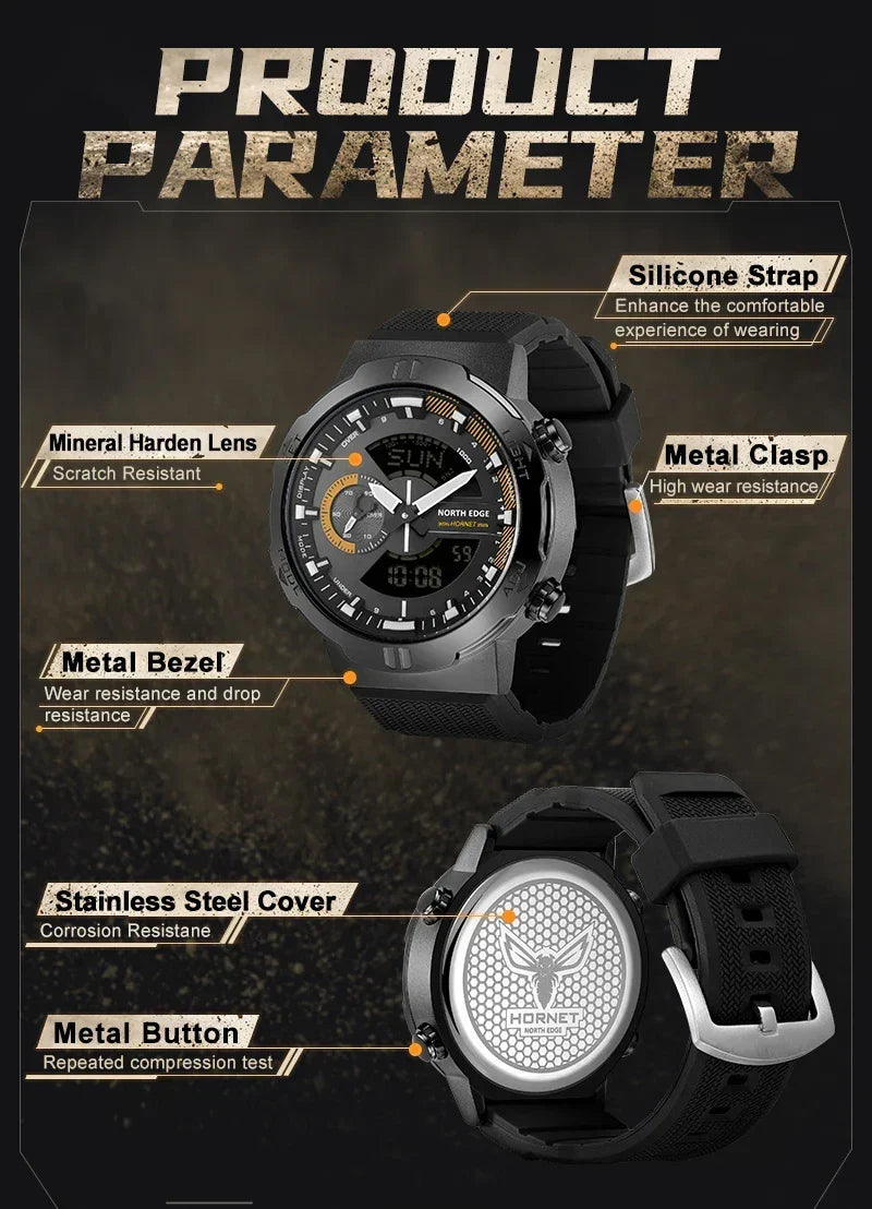 Hornet Adventure Sports Watch – North Edge