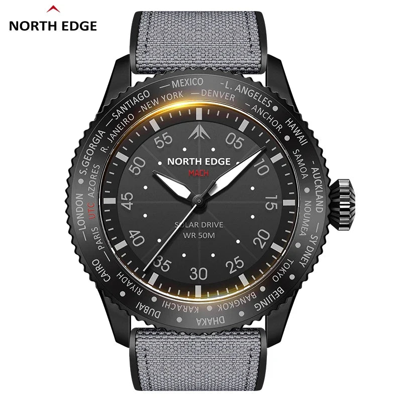 Mach Solar Powered Sports Watch – North Edge
