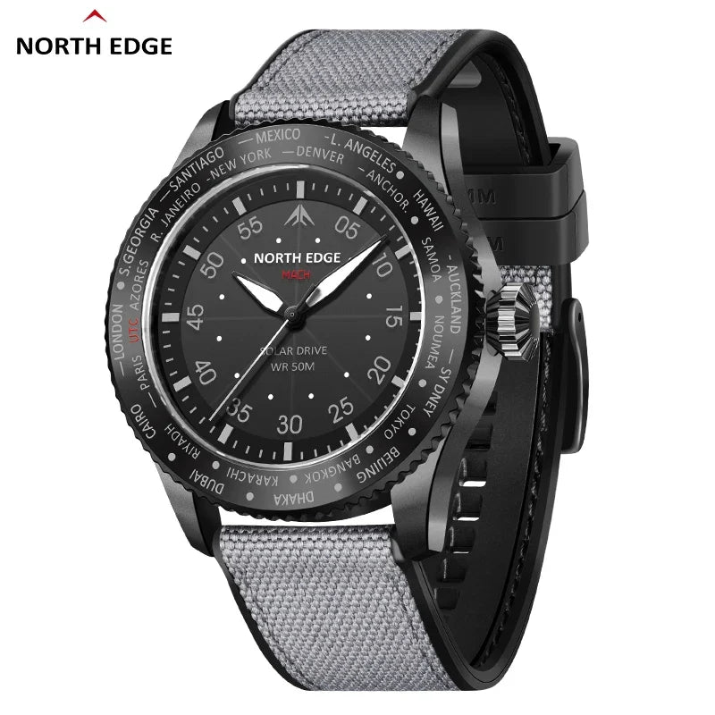 Mach Solar Powered Sports Watch – North Edge