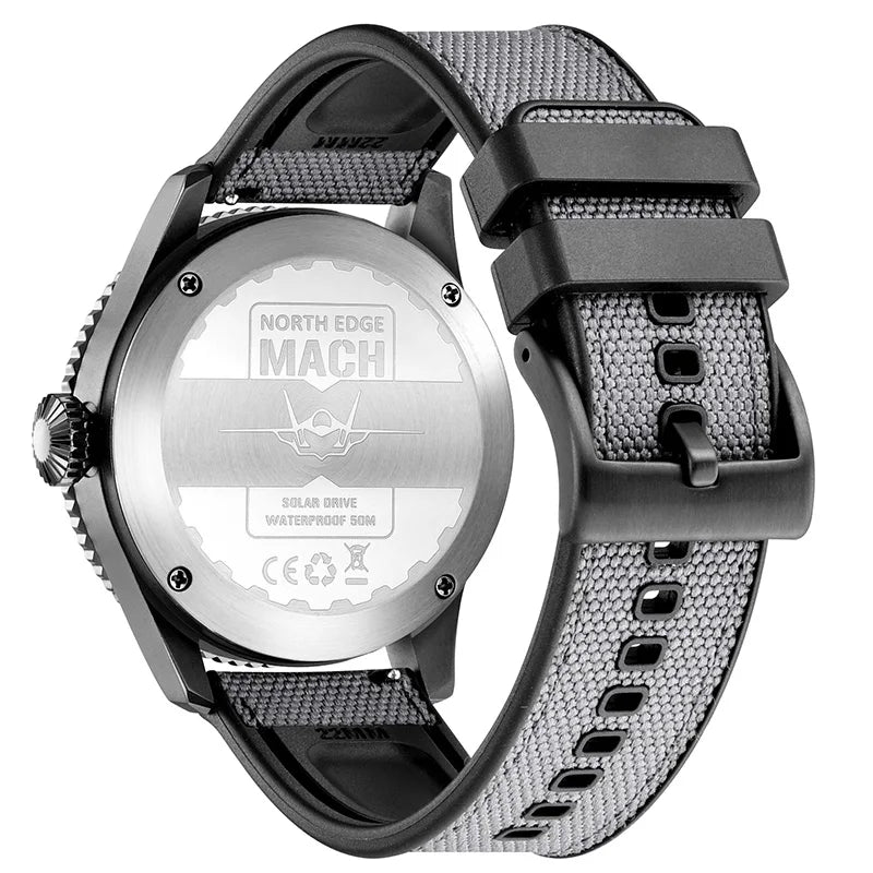 Mach Solar Powered Sports Watch – North Edge
