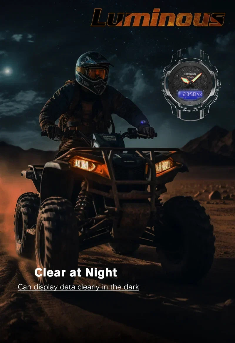 Mars Pro Digital Sports Watch – North Edge