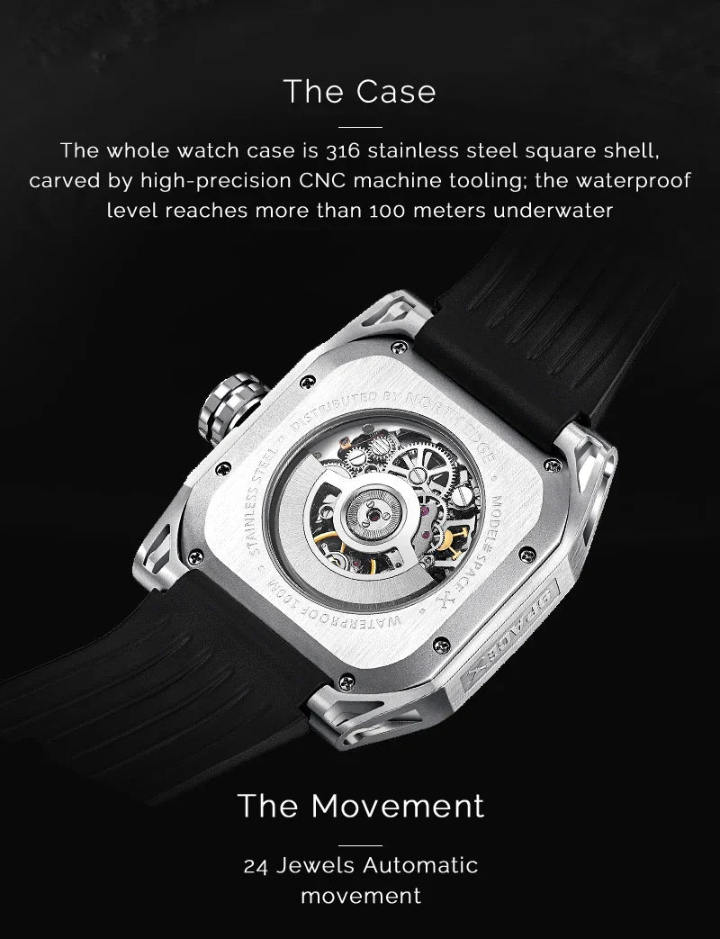 Space X Mechanical Watch – North Edge