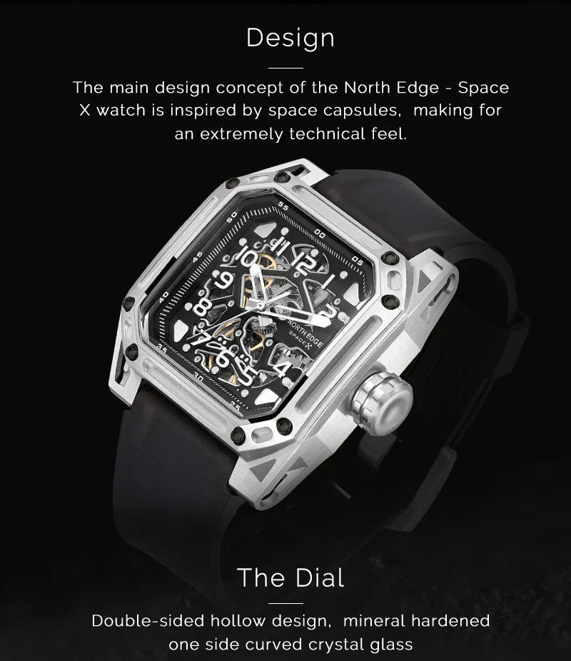 Space X Mechanical Watch – North Edge