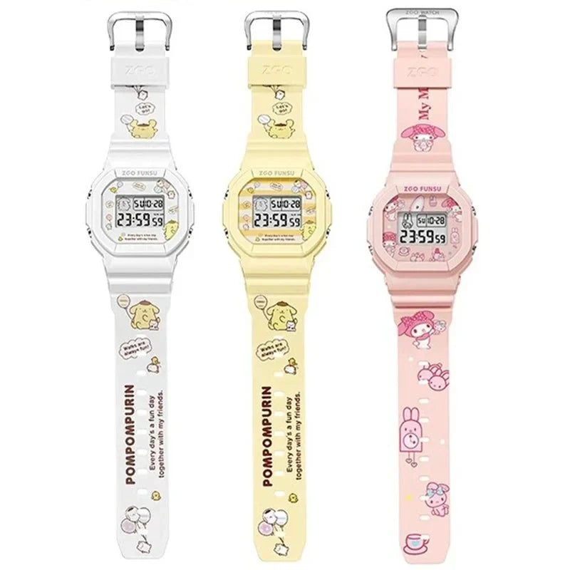 Original ZGO Sanrio Digital Waterproof Wrist Watch