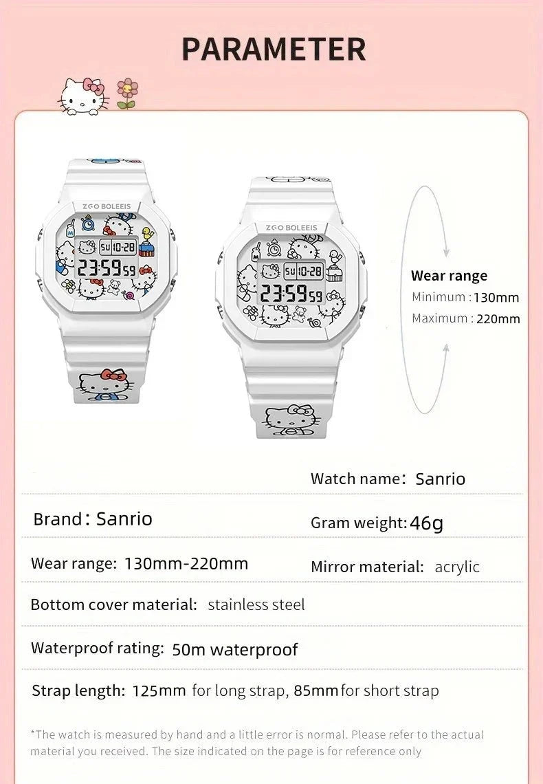 Original ZGO Sanrio Digital Waterproof Wrist Watch