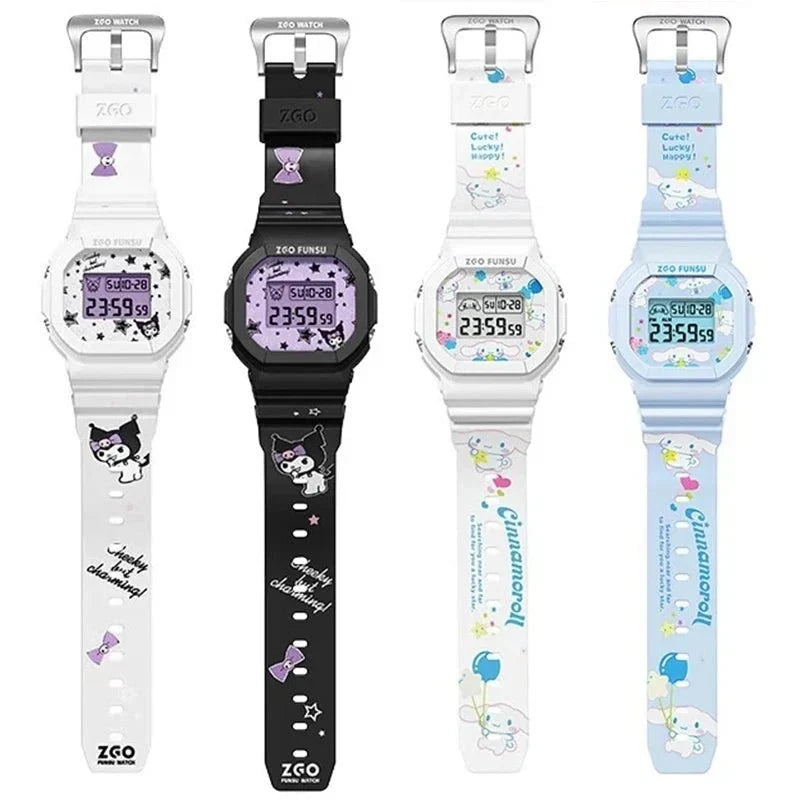 Original ZGO Sanrio Digital Waterproof Wrist Watch