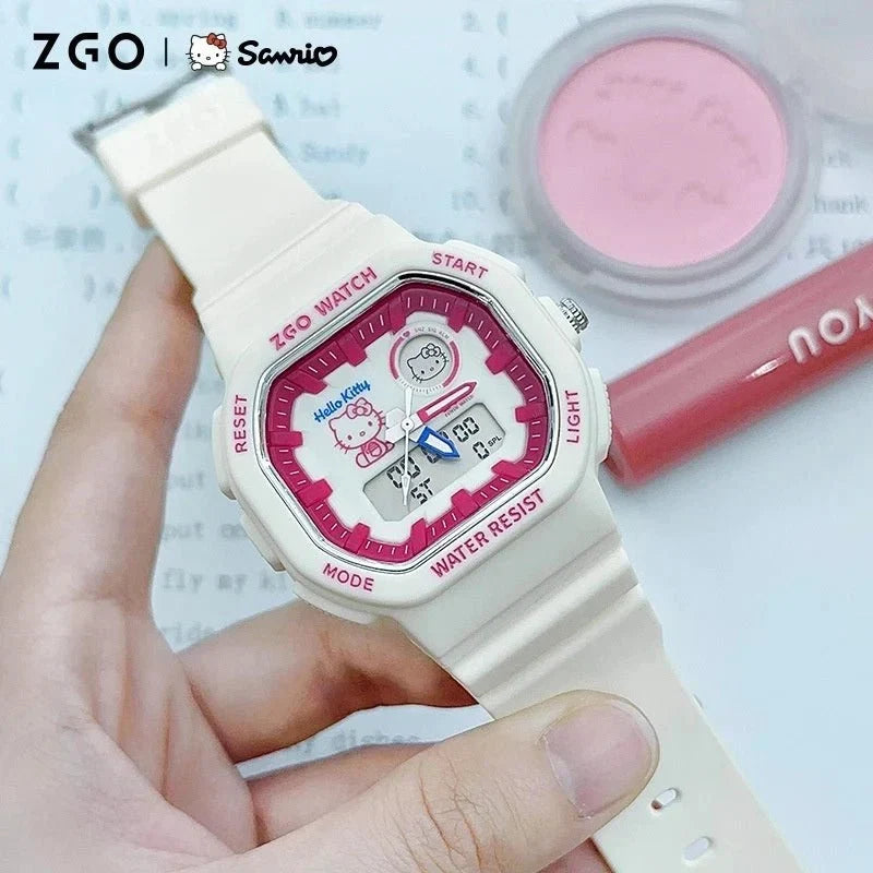 Sanrio Original ZGO Waterproof Drop Resistant Electronic Watch