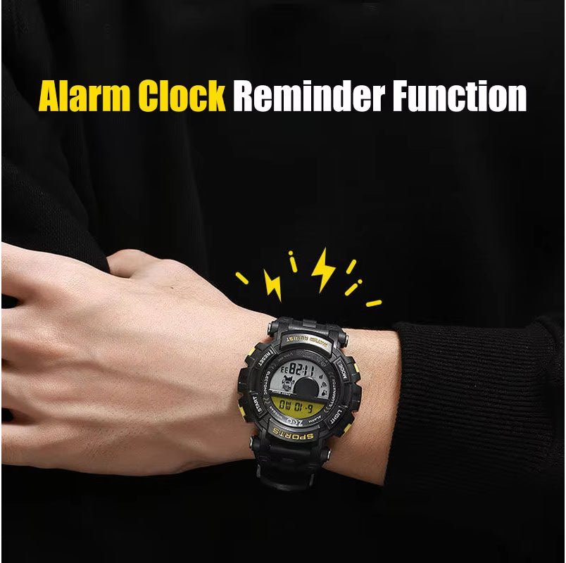 ZGO Co Branded Minions Sports Multi Functional Electronic Watch