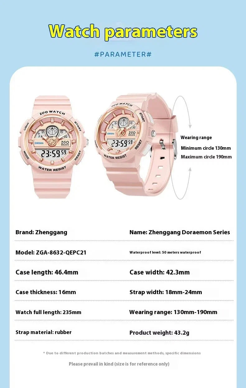ZGO Doraemon Wrist Watch