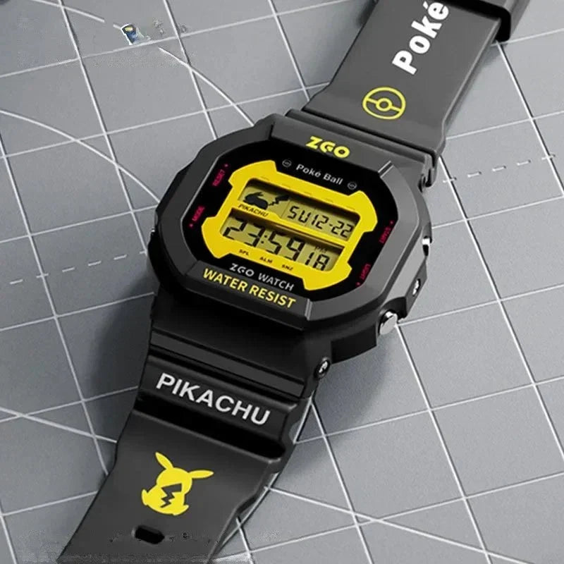 ZGO Pikachu Digital Watches