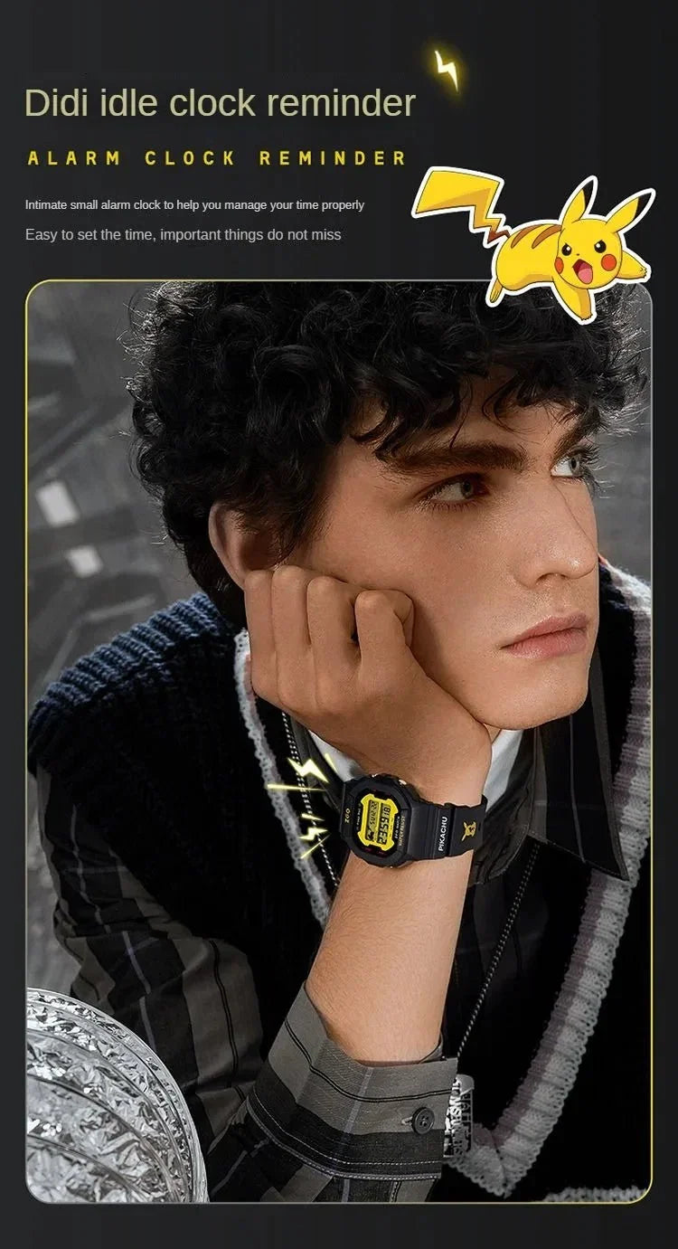 ZGO Pikachu Digital Watches